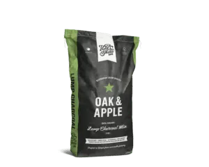 oglje za kamado žar hrast jablana Holy Smoke BBQ 5 kg