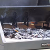 Klasičen žar na oglje in drva